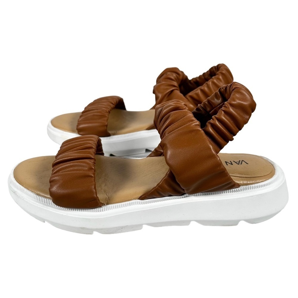 VAN ELI Cloris Padded Leather Lug Sole Sandals - Picture 5 of 7